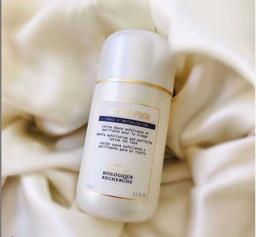 Toner Biologique Recherche Lotion P50W cho da nhạy cảm, dưỡng ẩm và tẩy da chết nhẹ nhàng - Chai 150ml cao cấp từ Pháp