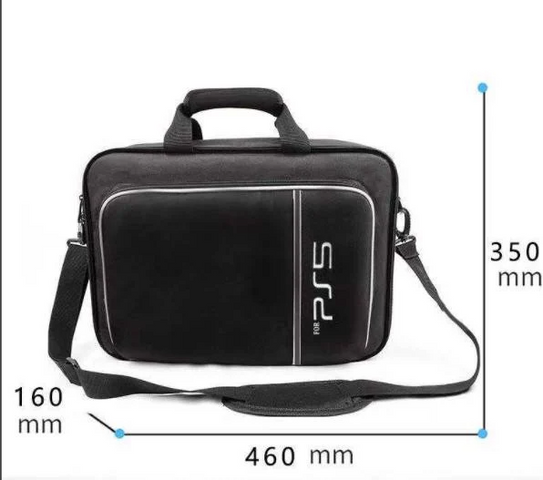 Túi Đựng Chống Sốc Cho Máy Chơi Game PS5 - Phụ Kiện Chất Lượng Cao, Dễ Dàng Di Chuyển, Bảo Vệ Máy PS5 An Toàn