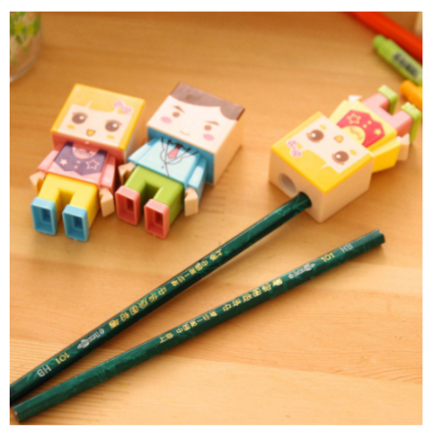 Set 5 Dụng Cụ Học Tập Cho Bé - Bút Chì, Bút Bi, Thước Kẻ Hươu Cao Cổ, Gọt Bút Chì Cute, Gôm Tẩy Hình Bắp Ngô - Combo Đồ Dùng Học Tập Sáng Tạo
