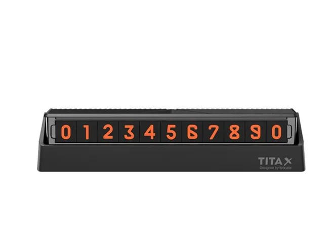 Bảng số điện thoại tiện lợi Xiaomi Bcase TITA X dùng cho xe ô tô