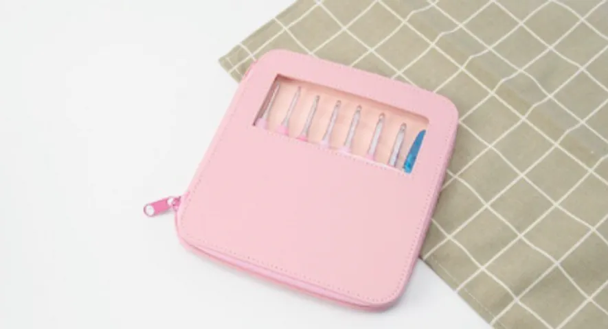 Bộ 8 Kim Móc Tulip Chất Lượng Cao, Mũi 2.5mm đến 6mm - Dụng Cụ Móc Len Đẹp, Tiện Dụng, Phụ Kiện Sáng Tạo Nội Thất