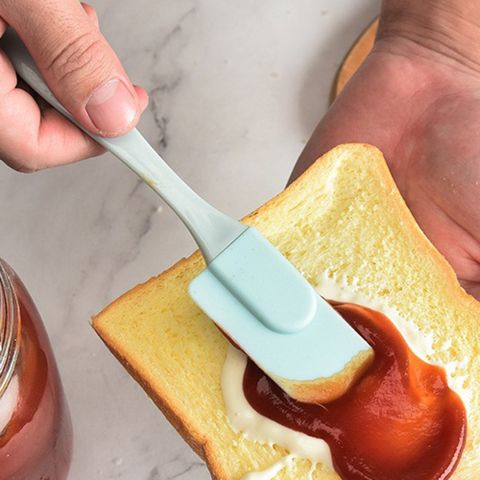 Bộ Dụng Cụ Nấu Ăn 3 Món Silicon Chịu Nhiệt - Spatula và Chổi Quét Phết Bơ, Kem, Bánh Ngọt, Dễ Dàng Cất Giữ