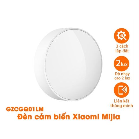 Đèn Cảm Biến Ánh Sáng Xiaomi Mijia GZCGQ01LM - Thiết Bị Thông Minh, Dễ Lắp Đặt, Phạm Vi Phát Hiện Lên Đến 83,000 Lux