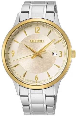 Đồng hồ nam Seiko Quartz SGEH92P1 dây thép