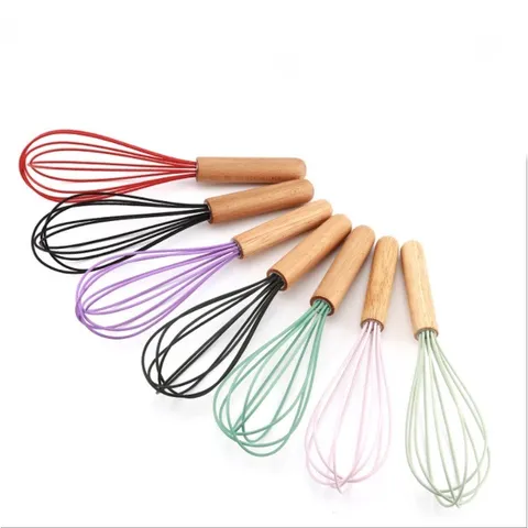 Dụng Cụ Đánh Trứng Cầm Tay Bằng Silicon - Khuấy Bột Đa Năng, Tiện Lợi, Dễ Dùng Cho Bếp  - Màu Sắc Đa Dạng