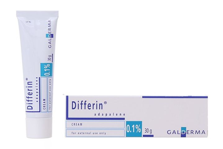 Kem Hỗ Trợ Giảm Mụn Trứng Cá Diff Cream 30g - Chứa 0.1% Ada.palene, Giúp Giảm Thâm và Làm Sáng Da, Chăm Sóc Da Hiệu Quả