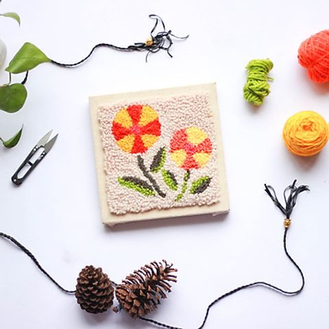 Kim Thêu Nổi Punch Needle 2mm - Dụng Cụ Thêu Sợi Đơn Cho Người Mới Bắt Đầu - Sáng Tạo Trang Trí Nhà Cửa