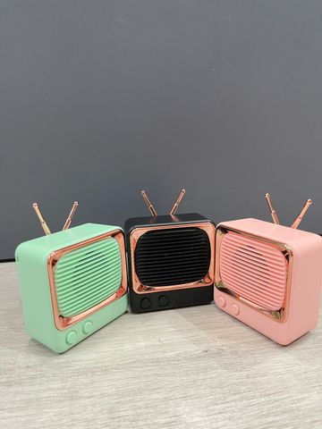Loa Mini Bluetooth 5.0 DW02 - Thiết Kế Retro Cổ Điển, Kết Nối Dễ Dàng, Pin 900mAh, Âm Thanh Chất Lượng Cao, Mic Đàm Thoại