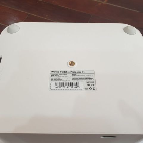 Máy Chiếu Mini Xiaomi Wanbo X1 Kết Nối Không Dây - Hỗ Trợ Chiếu Phim HD, Thích Hợp Cho Gia Đình, Họp Hành, Giải Trí