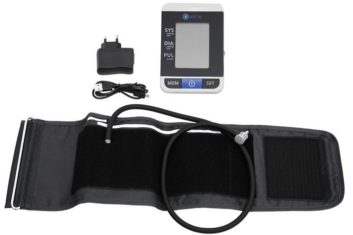 Máy Đo Huyết Áp Tự Động Kachi MK167 (BLS-2009A) - Có Giọng Nói Tiếng Việt, Bộ Nhớ 99 Kết Quả, Thiết Kế Nhẹ, Tiện Dụng Tại Nhà