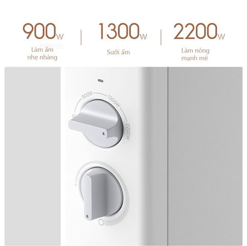 Máy Sưởi Xiaomi Smartmi Convector Heater 1S - Sưởi Ấm Tự Nhiên Không Gây Khô Da, Kết Nối Wifi, Điều Khiển Thông Minh