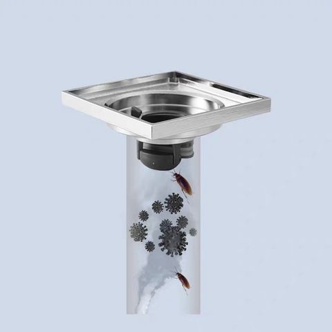 Nắp Thoát Nước Chống Mùi Xiaomi DiiiB - Inox 304 Bền Bỉ, Cấu Trúc Xoáy 3 Chiều Ngăn Mùi Hiệu Quả Cho Gia Đình