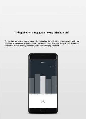 Ổ Cắm Âm Tường Thông Minh Xiaomi Aqara QBCZ11LM - Điều Khiển Qua Smartphone, Thiết Kế Tinh Tế, An Toàn Cho Gia Đình