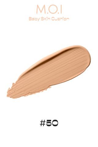 Phấn Nước M.O.I Baby Skin Cushion SPF 50+/PA+++ - Phấn Trang Điểm 5 in 1 Chống Nắng Dưỡng Ẩm, Lớp Nền Hoàn Hảo, Bền Màu 8 Giờ