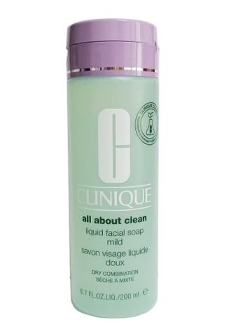 Sữa Rửa Mặt Clinique Liquid Facial Soap Mild 200ml - Dạng Gel Làm Sạch Da Nhẹ Nhàng, Phù Hợp Mọi Loại Da, Chính Hãng Mỹ