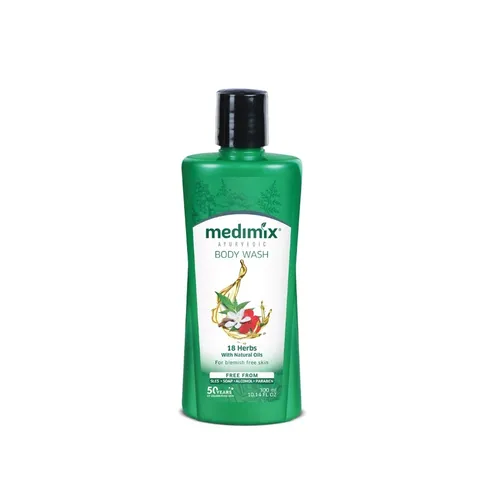 Sữa tắm Medimix 18 loại thảo mộc cho da mụn