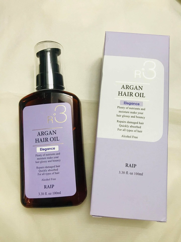 Tinh Dầu Dưỡng Tóc Raip R3 Argan Hair Oil 100ml - Phục Hồi và Nuôi Dưỡng Tóc Khỏe Đẹp Từ Sâu Bên Trong, Hàn Quốc