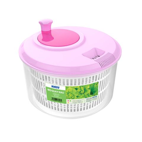 Bộ Rổ Quay Rau Duy Tân - Dụng Cụ Làm Sạch Rau Củ Bằng Nắp Quay Ly Tâm, Nhựa PP Chất Lượng, Nhiều Màu Sắc Tùy Chọn