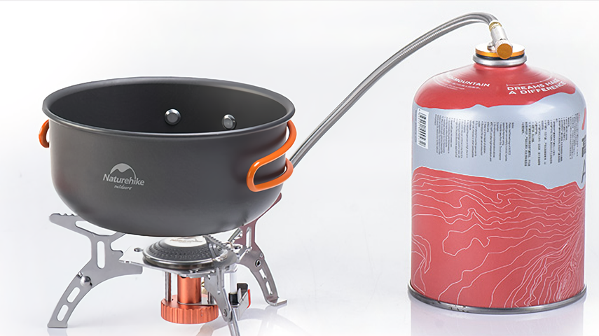 Bếp Ga Dã Ngoài Mini Có Dây Naturehike NH17L040-T - Tiện Lợi Cho Cắm Trại, Du Lịch, Nấu Ăn Ngoài Trời, Gọn Nhẹ, Chịu Nhiệt Tốt