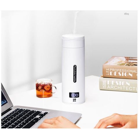 Bình Đun Nước Du Lịch Siêu Tốc Portable 300ml - Thiết Kế Nhỏ Gọn, Nắp Chống Tràn, Tiện Lợi Mang Đi Du Lịch, Công Tác
