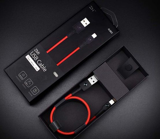 Cáp Sạc Xiaomi Zmi AL803 Lightning MFi, Bọc Kevlar và Nylon, Tương Thích iPhone/iPad - Cáp Siêu Bền, Thiết Kế Sang Trọng