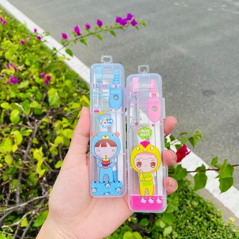 Combo Bộ Thước Kẻ, Compa, Tẩy và Thước Gỗ - Bộ Dụng Cụ Học Tập Tiện Dụng Cho Học Sinh, Sinh Viên, Nhân Viên Văn Phòng