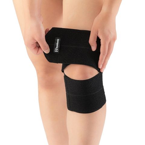 Đai Hỗ Trợ Cố Định Đầu Gối Bonbone Free Knee Supporter KI - Bảo Vệ Đầu Gối Cho Người Chơi Thể Thao, Giảm Đau Khớp Thể Dục