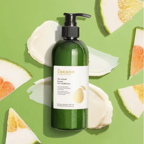 Dầu Xả Bưởi Cocoon 310ml - Dưỡng Tóc Ẩm Mượt, Ngăn Rụng Tóc, Kháng Khuẩn Từ Thiên Nhiên