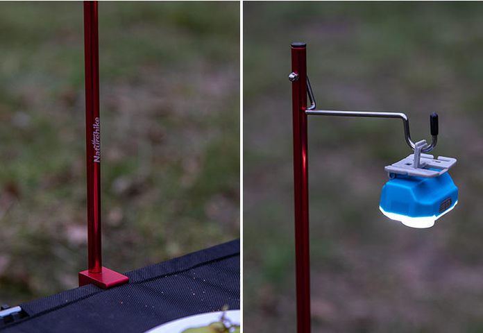 Giá Treo Đèn Dã Ngoại Gắn Bàn NatureHike NH19PJ003 - Phụ Kiện Cắm Trại Tiện Dụng Cho Du Lịch Bụi, Tháo Gọn Dễ Dàng