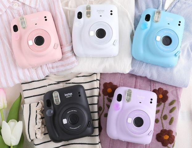 Máy Ảnh Lấy Ngay Fujifilm Instax Mini 11 - Thiết Kế Nhỏ Gọn, Ảnh Chất Lượng Cao, Combo Phụ Kiện Chụp Hình Tiện Lợi
