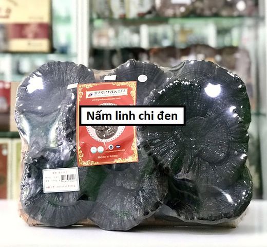Nấm Linh Chi Đen Xích Chi Bào Tử 1kg - Sản Phẩm Quý Hiếm Từ Hàn Quốc Hỗ Trợ Sức Khỏe & Miễn Dịch Tốt Nhất