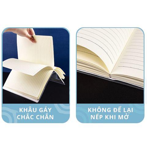 Sổ Tay Deli T16128 Hình 2 Chú Cún - Sổ Ghi Chép Chống Thấm, 128 Trang, Kích Thước Nhỏ Gọn, Quà Tặng Dễ Thương