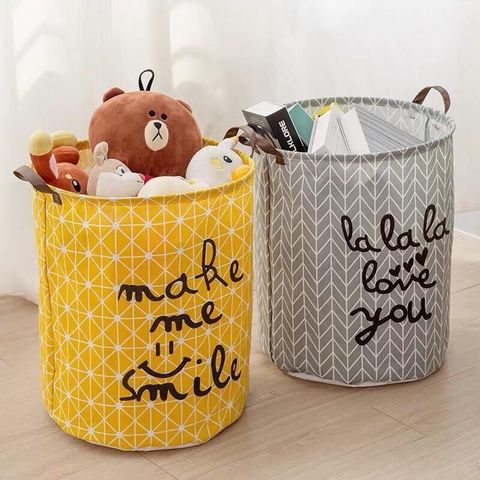 Sọt Vải Đựng Đồ Vintage Cỡ Lớn Có Quai Xách - Giỏ Đựng Đồ Đa Năng, Tiết Kiệm Không Gian Cho Gia Đình, Trang Trí Nội Thất