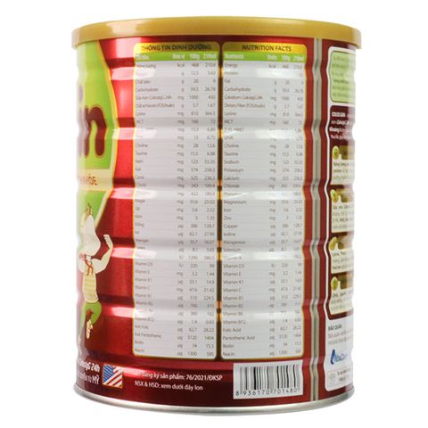 Sữa Bột Dinh Dưỡng Colos Gain Tăng Cân Cho Bé 1-10 Tuổi - Hỗ Trợ Phát Triển Khỏe Mạnh, Ăn Ngon Miệng, 800g