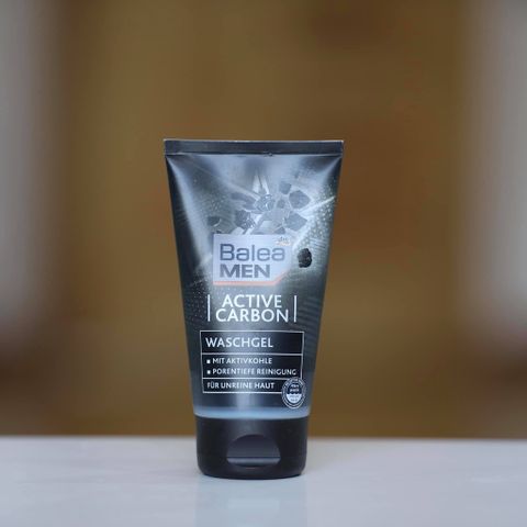 Sữa Rửa Mặt Than Hoạt Tính Balea Men Active Carbon 150ml - Sạch Da, Ngăn Ngừa Mụn, Kiểm Soát Dầu cho Nam