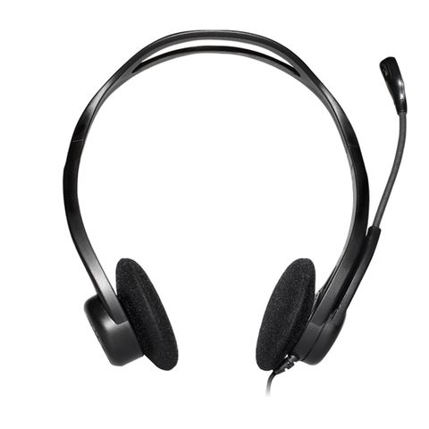 Tai nghe Logitech H370 - Tai nghe âm thanh kỹ thuật số USB-A với mic khử tạp âm, chất lượng cao cho game và nghe nhạc