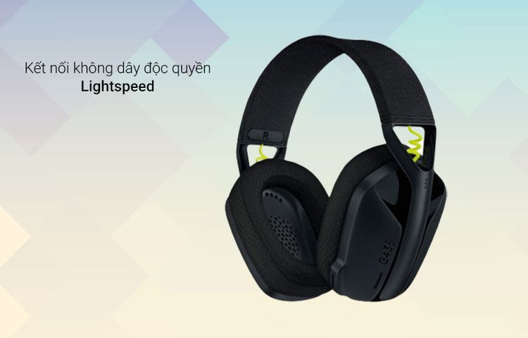 Tai Nghe Bluetooth Logitech Gaming G435 - Thiết Kế Siêu Nhẹ, Kết Nối LightSpeed và Bluetooth, Thời Lượng Pin 18 Giờ
