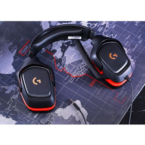Tai nghe Gaming Logitech G331 - Âm Thanh Rõ Ràng, Thiết Kế Thoải Mái, Tương Thích PlayStation 4, Nintendo Switch, Kết Nối 3.5mm