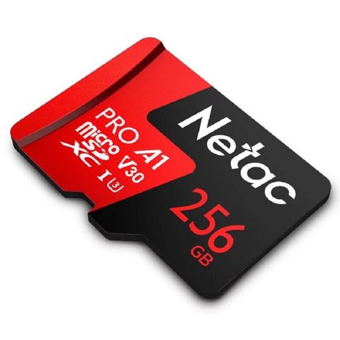Thẻ Nhớ MicroSD 256GB Netac U3 Pro 108MB/s - Lưu Trữ Video 4K, Tương Thích Mọi Thiết Bị, Chống Nước và Nhiệt Tốt