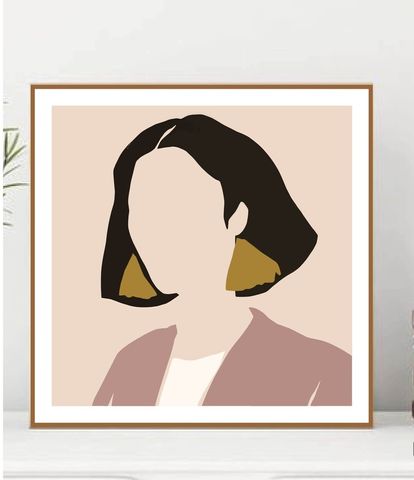 Tranh treo tường canvas nghệ thuật hiện đại - Trang trí phòng khách, phòng ngủ, chất liệu bền đẹp, màu sắc sắc nét