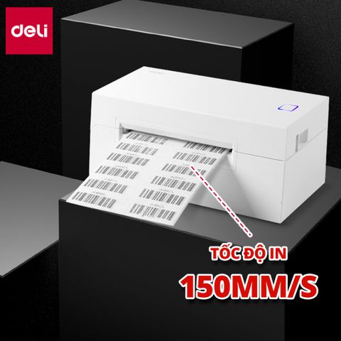 Máy in hóa đơn thương mại điện tử Deli DL-770D - Thiết kế nhỏ gọn, tốc độ in nhanh 127mm/s, phù hợp cho kinh doanh online