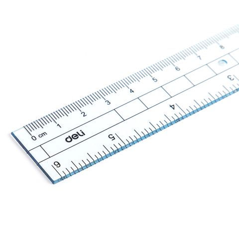 Bộ 4 Dụng Cụ Học Tập Deli E9597 - Thước Kẻ, Thước Eke, Thước Đo Độ - Công Cụ Học Tập Chất Lượng Cao Cho Học Sinh Vẽ Thiết Kế