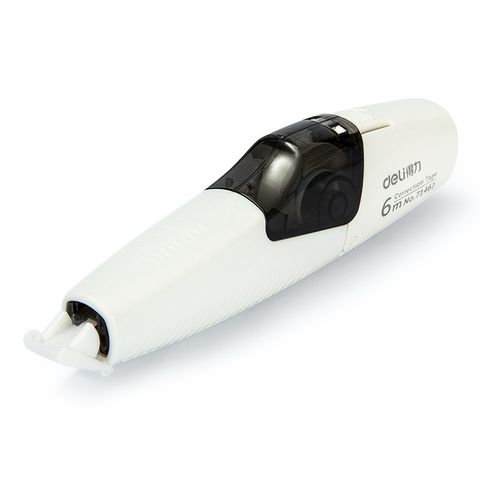 Bút Xóa Băng Deli 71462 - Kèm 2 Lõi Thay Thế Tiện Dụng, Bề Mặt Mịn Cho Viết Lên Dễ Dàng - Sản Phẩm Văn Phòng Chất Lượng