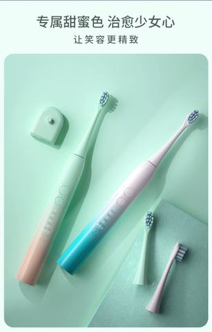 Bàn Chải Đánh Răng Điện Sonic 4 Chế Độ Làm Sạch - Chăm Sóc Răng Miệng Tối Ưu, Thiết Kế Nhỏ Gọn, Chống Nước IPX7