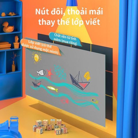Bảng Từ Không Viền Học Sinh Deli 50180/50181/50182 - Thiết Kế Gọn Nhẹ, Dễ Dàng Xóa Viết, Phù Hợp Với Mọi Lứa Tuổi