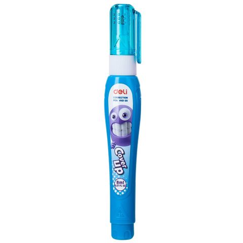 Bút Xoá Nước 5ml Deli EH10000 (2 Chiếc) - Đầu Bút Thép Không Gỉ, Xoá Chính Xác, An Toàn cho Sức Khỏe