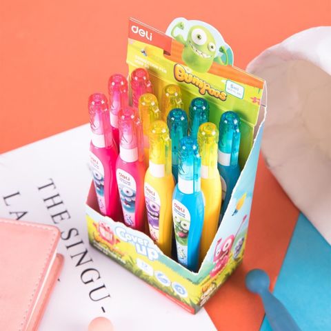Bút Xoá Nước 5ml Deli EH10000 (2 Chiếc) - Đầu Bút Thép Không Gỉ, Xoá Chính Xác, An Toàn cho Sức Khỏe