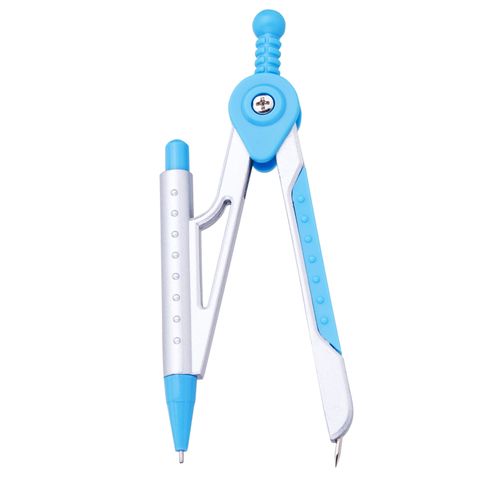 Compa Học Sinh Deli E8616 - Bộ Compa Kim Loại Bền Bỉ Có Nắp Bảo Vệ, Độ Chính Xác Cao, Ideal Cho Học Tập và Vẽ Nghe Nghệ