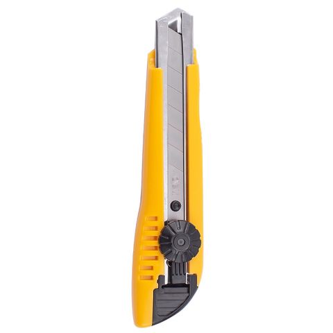 Dao Rọc Giấy Deli E2043 - Thép Hợp Kim SK5 Sắc Bén, Thiết Kế Tiện Dụng, 8 Mảnh Lưỡi Dao, Màu Sắc Thời Thượng