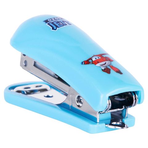 Dập Ghim Mini 10 Deli Superwings E0249 - Tiện Dụng, Hình Ảnh Bắt Mắt, Hộp Ghim Kèm Theo - Phù Hợp Học Sinh, Sinh Viên